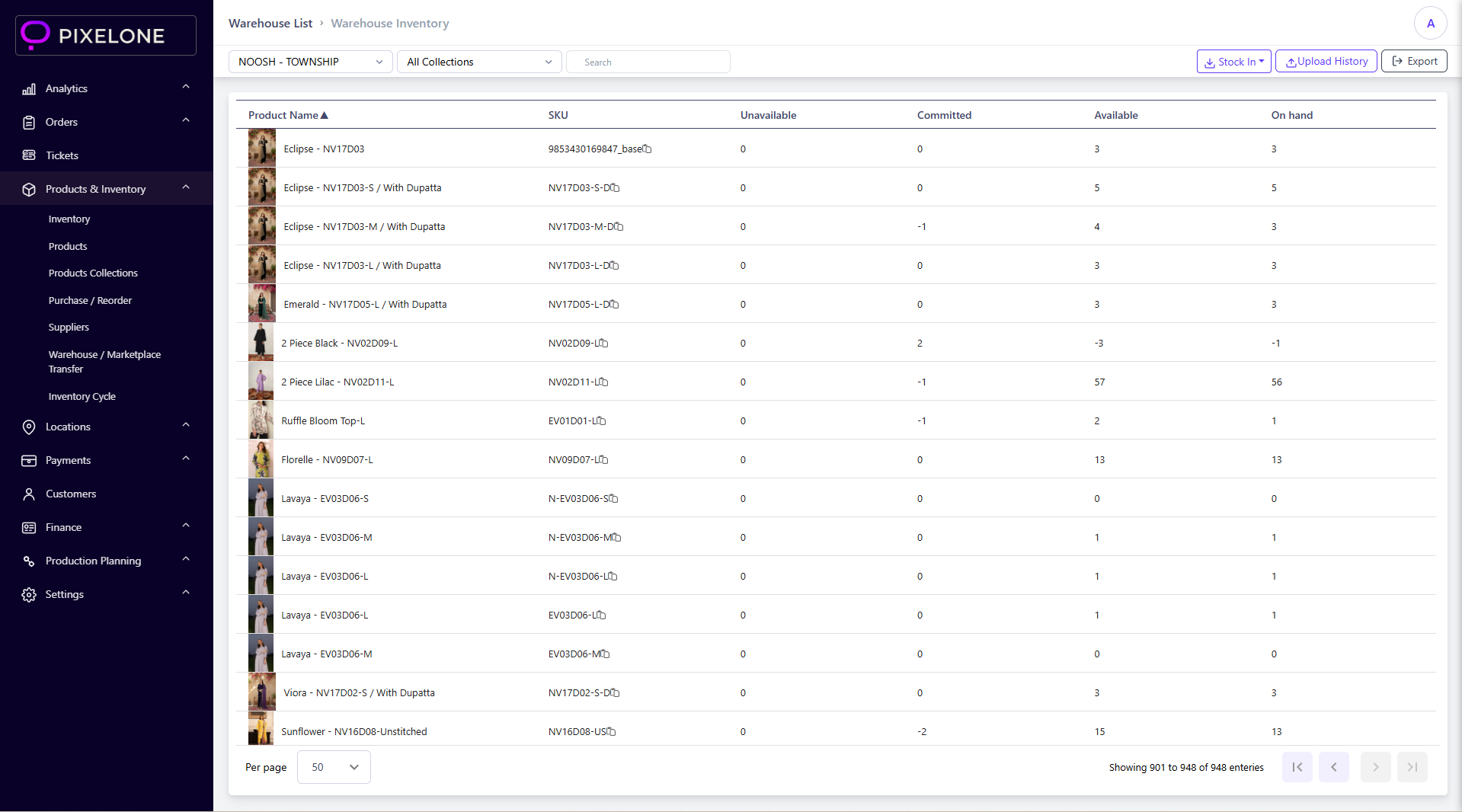 Inventory Management System | Real-Time Stock Tracking | PixelOne